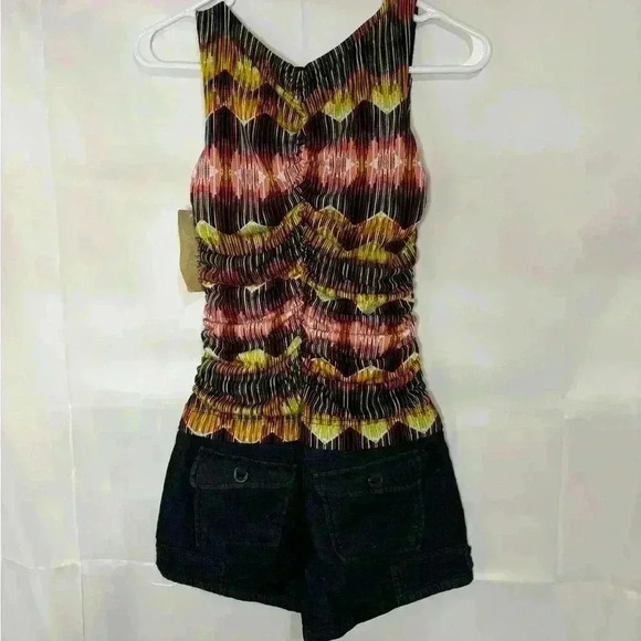 New with tags, womens size small retro romper, #F237 - Picture 2 of 6
